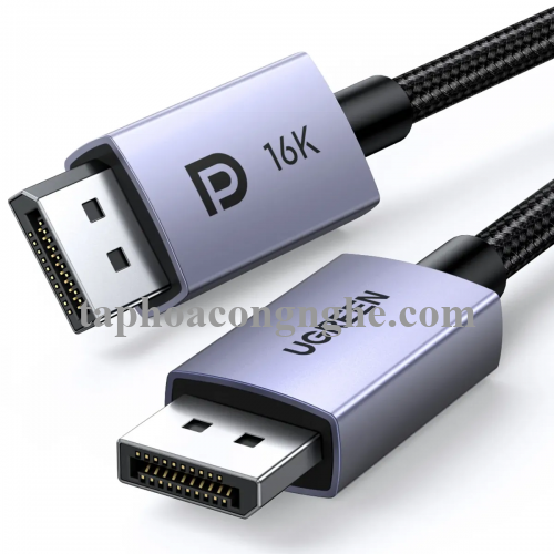 Ugreen 25862 3M 16K 80Gpbs Displayport To Dp V2.1 Cable 16K30Hz 8K60Hz 4K240Hz DP118 10025862