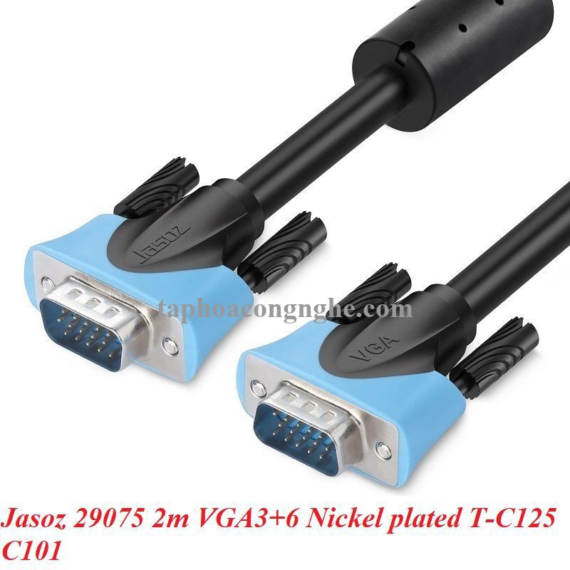 Jasoz 29075 2m VGA3+6 Nickel plated T-C125 C101 30029075