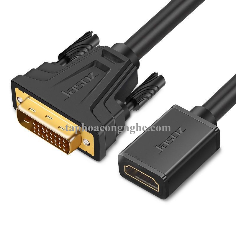 Jasoz 29277 24cm DVI male - HDMI female 0.24m T-A226 A119 30029277