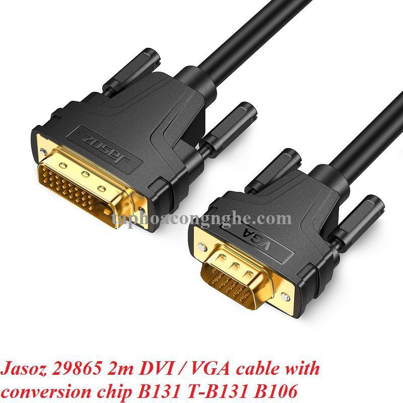 Jasoz 29865 2m DVI / VGA cable with conversion chip B131 T-B131 B106 30029865