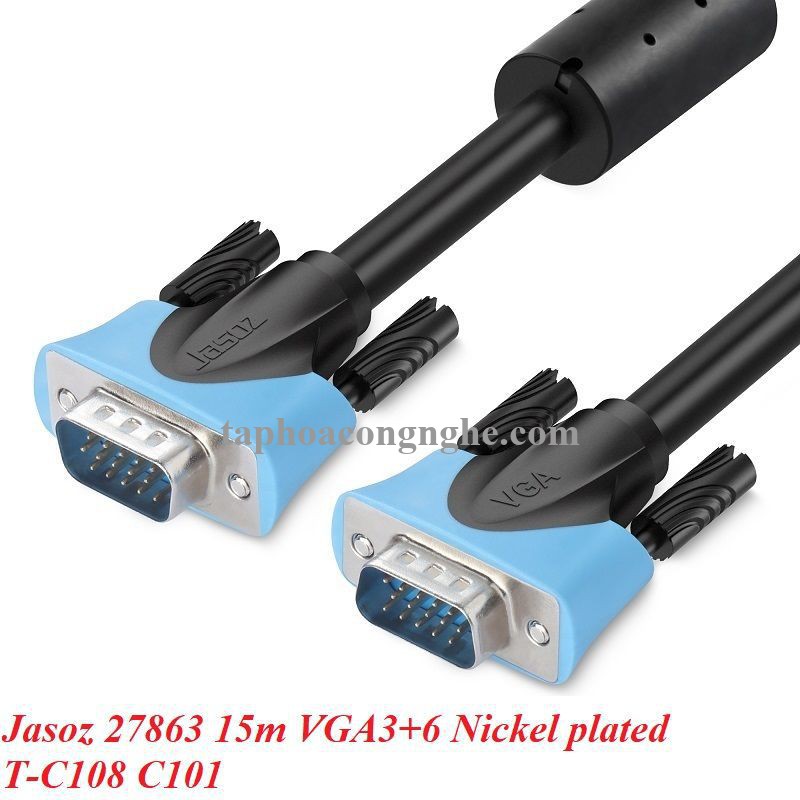 Jasoz 27863 15m VGA3+6 Nickel plated T-C108 C101 30027863