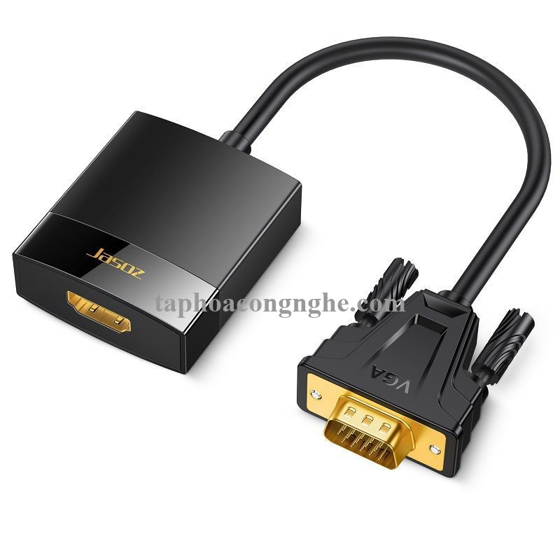 Jasoz 28660 25cm 0.25m VGA / HDMI Converter With audio / with power supply T-G119 G115 30028660