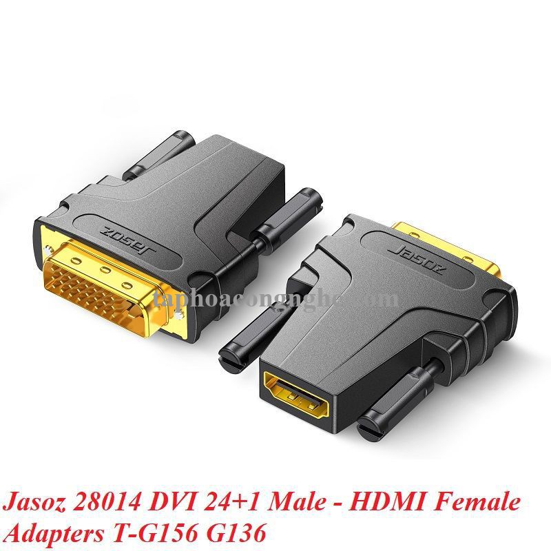 Jasoz 28014 DVI 24+1 Male - HDMI Female Adapters T-G156 G136 30028014