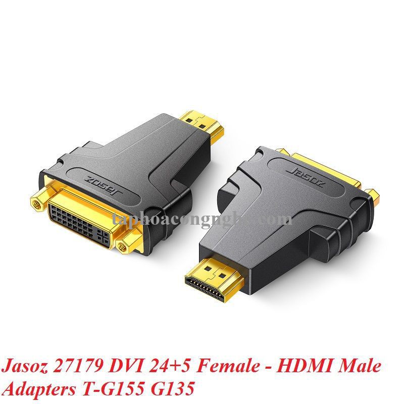 Jasoz 27179 DVI 24+5 Female - HDMI Male Adapters T-G155 G135 30027179