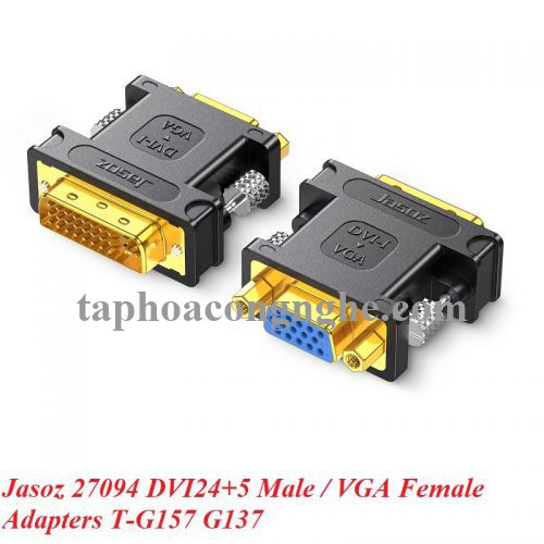 Jasoz 27094 DVI24+5 Male / VGA Female Adapters T-G157 G137 30027094