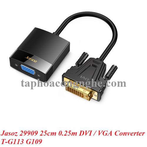 Jasoz 29909 25cm 0.25m DVI / VGA Converter T-G113 G109 30029909