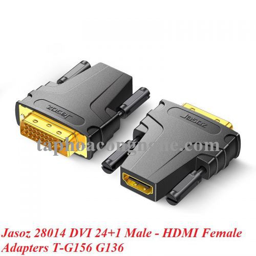 Jasoz 28014 DVI 24+1 Male - HDMI Female Adapters T-G156 G136 30028014