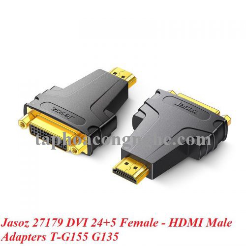 Jasoz 27179 DVI 24+5 Female - HDMI Male Adapters T-G155 G135 30027179