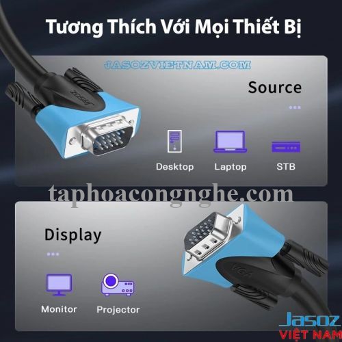 Jasoz 28397 30m VGA3+6 Nickel plated T-C111 C101 30028397