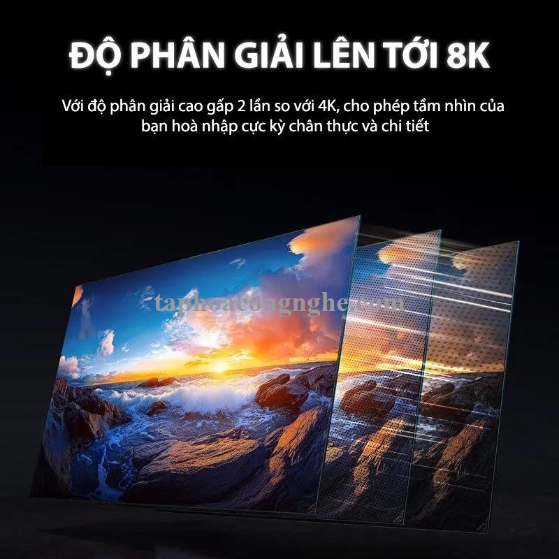 Ugreen 55507 25M 8K@60Hz v2.1 HDMI Fiber Cable 2.1 8k60hz màu xám HD183 10055507