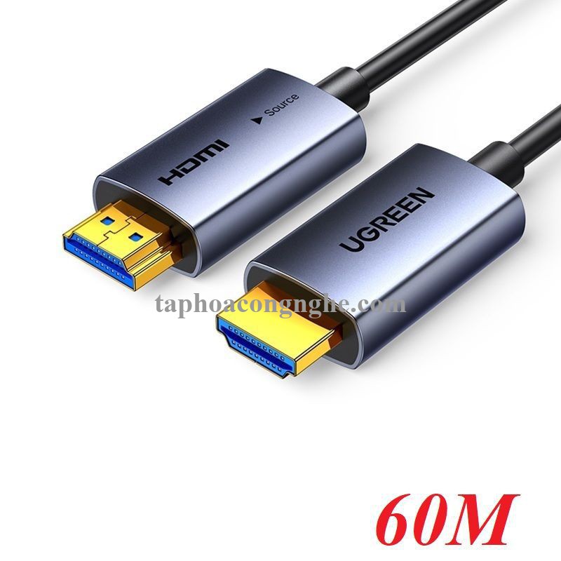 Ugreen 45510 60m 4k60hz v2.0 HDMI Fiber Cable sợi quang AOC 2.0 4K@60Hz HD178 10045510