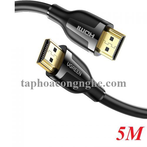 Ugreen 35176 5m 4k30hz v1.4 màu Đen Cáp tín hiệu HDMI chuẩn 1.4 hỗ trợ phân giải 4K@30Hz ED030 10035176
