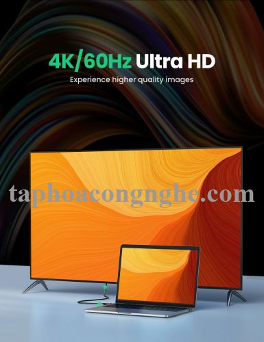 Ugreen 35176 5m 4k30hz v1.4 màu Đen Cáp tín hiệu HDMI chuẩn 1.4 hỗ trợ phân giải 4K@30Hz ED030 10035176