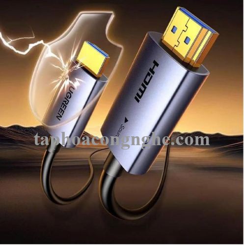 Ugreen 45509 50M 4k60hz v2.0 HDMI Fiber Cable sợi quang AOC 2.0 4K@60Hz HD178 10045509