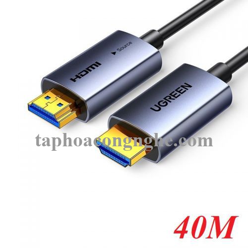 Ugreen 45508 40M 4k60hz v2.0 HDMI Fiber Cable sợi quang AOC 2.0 4K@60Hz HD178 10045508