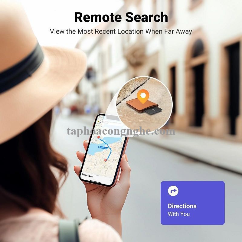 Ugreen 75644 1Pcs Finder Slim Pro 1Pack Google + Apple Certified Tracking Smart Tag Finder Find My Airtag CM915 10075644