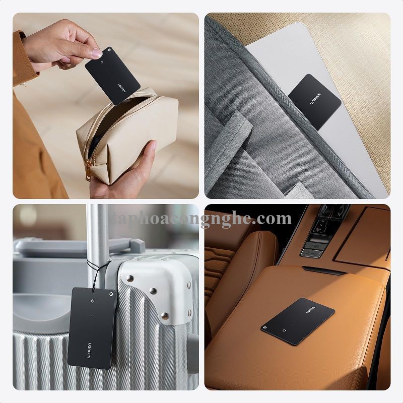 Ugreen 75644 1Pcs Finder Slim Pro 1Pack Google + Apple Certified Tracking Smart Tag Finder Find My Airtag CM915 10075644