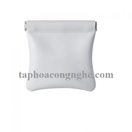Ugreen 55954 110mm x 110mm Túi đựng tai nghe Màu kem đựng phụ kiện nhỏ đa năng chất liệu PU L918 10055954