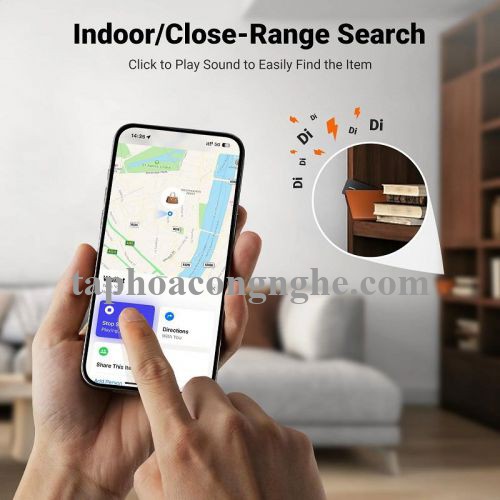 Ugreen 75644 1Pcs Finder Slim Pro 1Pack Google + Apple Certified Tracking Smart Tag Finder Find My Airtag CM915 10075644