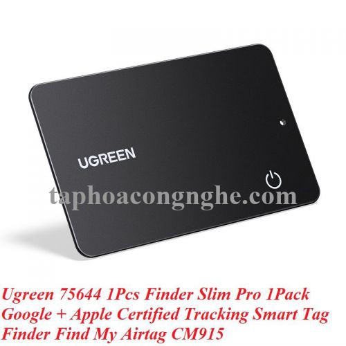 Ugreen 75644 1Pcs Finder Slim Pro 1Pack Google + Apple Certified Tracking Smart Tag Finder Find My Airtag CM915 10075644