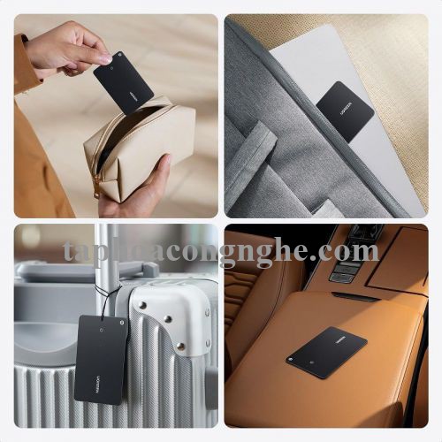 Ugreen 75644 1Pcs Finder Slim Pro 1Pack Google + Apple Certified Tracking Smart Tag Finder Find My Airtag CM915 10075644