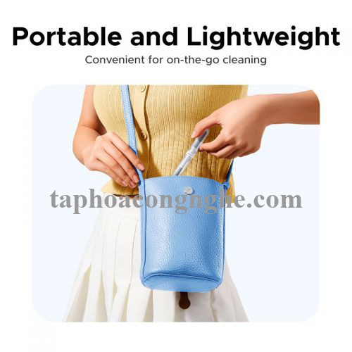 Ugreen 55292 3 trong 1 màu trắng Bộ vệ sinh tai nghe 3in1 chổi típ và bông lau chất liệu nhựa CP01 10055292